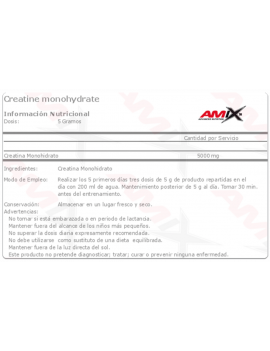CREATINA MONOHIDRATE AMIX 300GR
