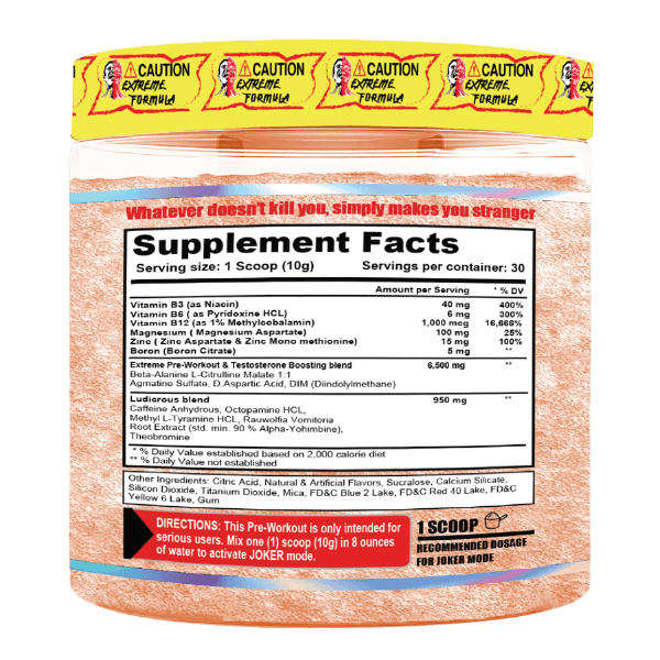 JOKER PRE-WORKOUT 30SERV
